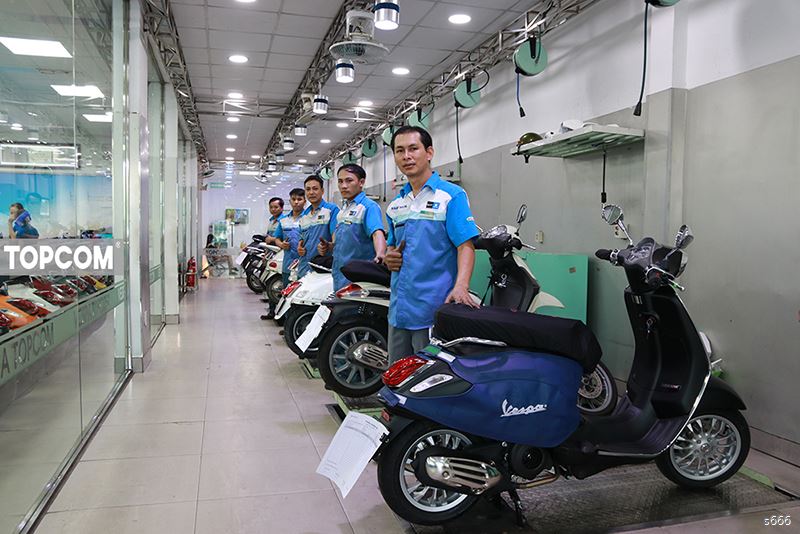 thoi quen khien vespa hay hỏng